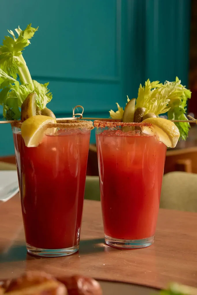 Classic Caesar menu at Hothouse Restaurant in Toronto